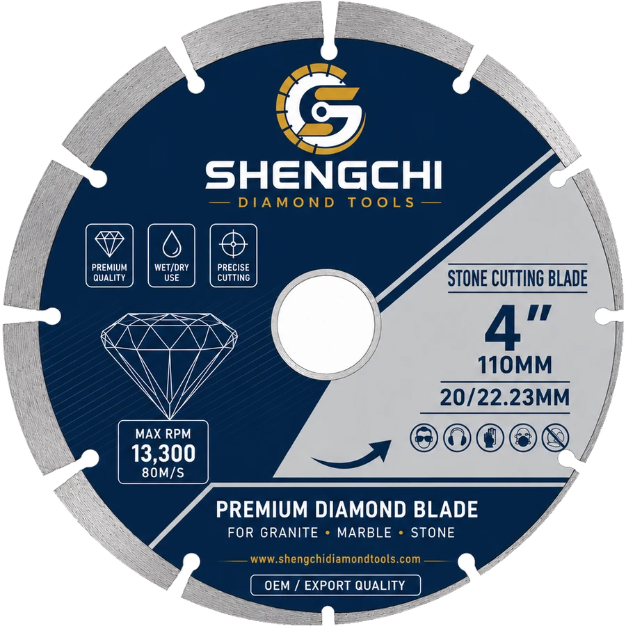 SHENGCHI diamond saw blade for granite and marble cutting